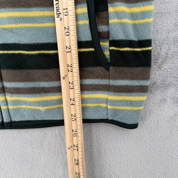 Vintage Patagonia Synchilla Fleece Jacket Full Zip Striped Womens size Medium - Picture 16 of 16